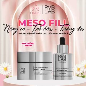 RVB LAB - Combo Meso Fill của Ý giúp dưỡng trắng da nâng cơ trẻ hóa căng bóng da | OMMI Cosmetics
