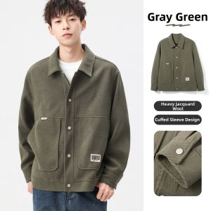 Pouilly Legende | Heavy Jacquard Cloth High-end Casual Jacket