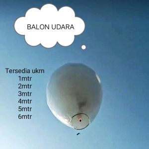 BALON UDARA PLASTIK BENING BALON API BALON TERBANG BALON RAKSASA