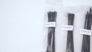 60Pcs Scroll Saw Blade Pin End 5inch Carbon Steel Scroll Saw Blade Durable Cutting Pinned Scroll Saw Blades for Metal Plastic