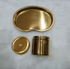 Siêu phẩm hũ bông 8cm mạ màu Vàng sang trọng đẳng cấp chuyên dùn trong phun xăm thẩm mỹ spa