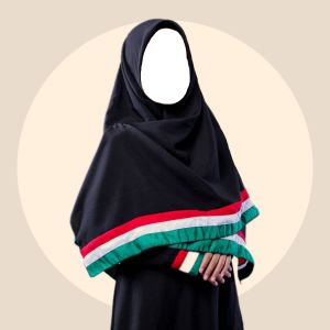 KERUDUNG SEGIEMPAT PALESTINA ANAK 100×100