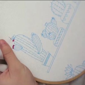 DIY Tas Kain Sulam Hand Embroidery Totebag Set Paket Jahit Bordir Tas Tote