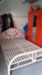 GIƯỜNG SẮT - GIƯỜNG NGỦ 2 3 NGƯỜI NẰM SẮT DÀY CỨNG CÁP SƠN TĨNH ĐIỆN SIÊU BỀN ĐẸP GIÁ RẺ