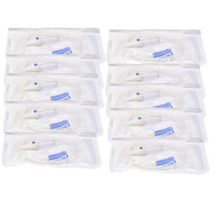 JUMTOP 10Pcs Dental Implant Surgical Flushing Pipe Transparent Irrigation Tubing Dentist Water Pipe Match NSK