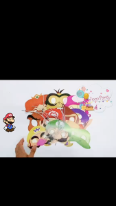 JomParty Paper Mask Fun Party Celebration Kids Cartoon Set Topeng Kertas Anak Tema Kartun Menarik Pesta Mainan Jamuan