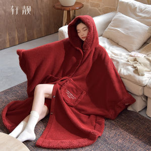 Womens Coral Fleece Bathrobe