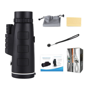 40X60 HD Powerful Portable Zoom Binoculars Long Range Professional Telescope Monocular Low Light For Camping
