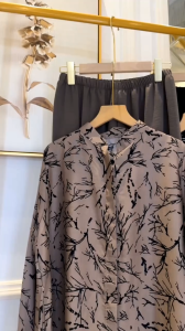 LAVETA SET TUNIK NEW PREMIUM VIRAL SETELAN TUNIK WANITA TERLARIS BUSUI FULL KANCING