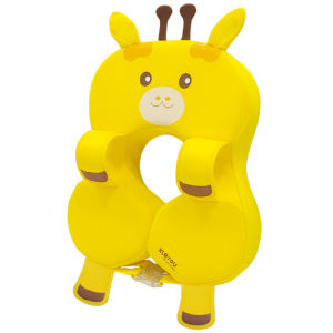 KLEYOU | Non-Inflatable Anti-Tip Baby Swimming Circle with High Buoyancy