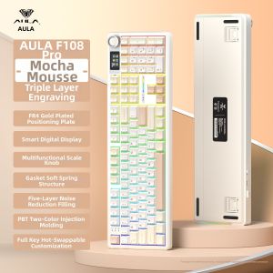 AULA | Customized Triple Mode Wireless Mechanical Keyboard