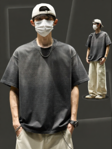 SZON | Heavyweight Retro Washed Fade Cotton T-Shirt