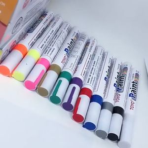 CoralCove ปากกาเขียนยาง ปากกาเขียนป้าย ปากกาเขียนป้ายทะเบียน ปากกาเขียนป้าย เบอร์หมูหมู ปากกากันน้ำ งานชัด กันแดด กันน้ำ ติดทนนาน