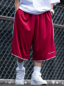 Loose Basketball Shorts American Style Street Dance Skateboarding Hiphop Retro 90s Streetwear Breathable Polyester Youth Summer Sport Pants