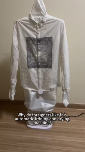 Fully Automatic Mannequin Ironing and Drying Machine for Home Use