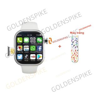 Đồng Hồ Thông Minh VP19 S10 4G/5G Khe Cắm SIM Camera Xoay GPS WiFi Màn Hình AMOLED Thiết Bị Theo Dõi Sức Khỏe Dành Cho Nam Và Nữ