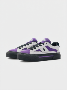 VEEMES | Purple Suede Streetwear Skate Shoes