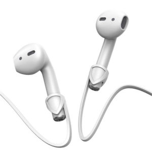 Universal Silicone Lanyard for  AirPods pro Bluetooth Earphone Anti-Loss Strap Sports Fixed Chain for Various Models Huawei Oppo