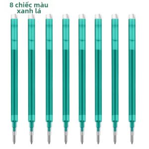 Bộ Bút Gel 8 Màu 0.7mm Có Thể Thu Vào Bút Xóa Được Có Nút Bấm Dùng Cho Văn Phòng Và Trường Học