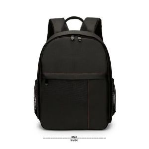 Ba Lô Máy Ảnh Đa Năng Dành Cho Máy Ảnh DSLR Mirrorless Và Ống Kính - Túi Du Lịch Ngoài Trời Nhiều Ngăn Bằng Vải Polyester