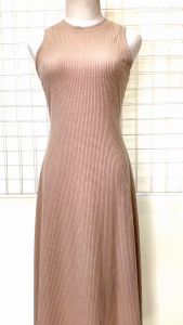 SALE BỎ MẪU - Đầm thun gân co giãn maxi đi tiệc đi chơi U30 U40 SN - TK2135