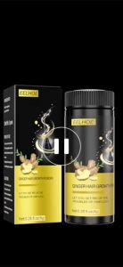 EELHOE 7 Days Grow Hair Ginger Essence Nourishing Fast Hair Growth Powder Hair Treatment
