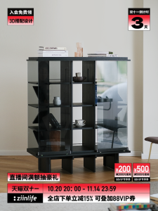 Modern Luxury Minimalist Design Solid Wood Entrance Hallway Cabinet Display Wine Rack Designer Style Small Space Furniture