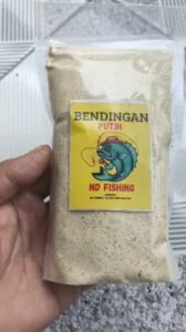 BANDUL / BENDINGAN PUTIH SIAP PAKAI / UMPAN PANCING PENGUMPUL SEGALA JENIS IKAN DI LAPAK