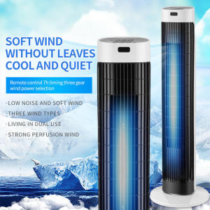 Smart Tower Fan Inverter Air Cooler Electric Fan Inverter Cooling Fan Vertical Air Conditioner Electric Floor Fan with LED Display Timer Stand Fan