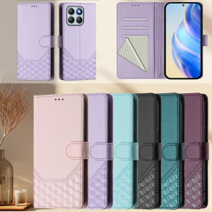 3D Leather Phone Wallet Case Book For Honor 400 200 Pro 90 Lite X7c X8c X9c X9b X8b X7b X6b X5b X6a X9a X9 5G Magic 7 Flip Cover