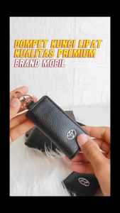 Dompet Kunci STNK Mobil Lipat 2 Premium