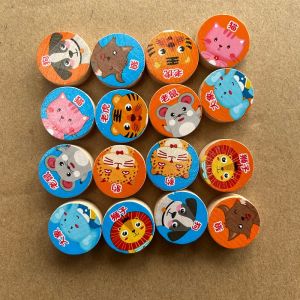 Multifunctional Chess Pieces Toy Game Parts for Checkers Go Five-in-a-Row Leapfrog Animal Battle Flag Chess Board Games