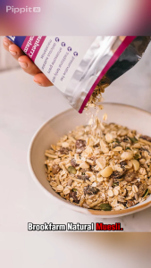Brookfarm Natural Macadamia Muesli with Cranberries 350g