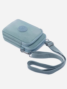 Mini Lightweight Nylon Crossbody Bag for Women Fashionable Phone Purse Coin Key Holder Versatile Single Shoulder Summer Bag