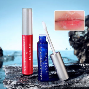 Dorisna Lip Serum Beauty Liquid Lip Balm Moisturizing Repairing and Removing Dead Skin Tender Lip Blue Red Tube 6ml