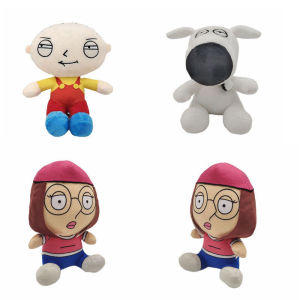 New 20cm Anime Game Families Guys Plush Dolls Ornaments Anime Figure Toys for Boys Baby Kids Gift