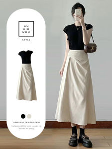 GUXIUDUO | Flattering Unique French Style Two-piece Dress