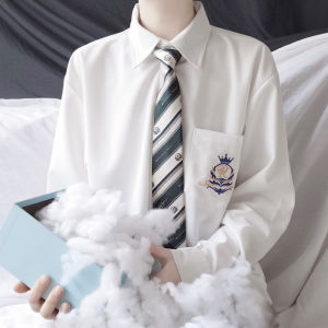 JK Original Basic Style Long Sleeve College Style DK Uniform