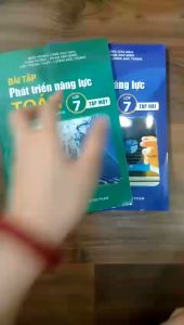 Sách - Combo Bài tập phát triển năng lực Toán lớp 7 - tập 1 + 2 (Cánh diều PB1 )