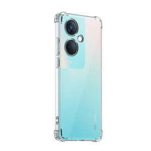 Henyou | Transparent Silicone Protective Case For OPPO A11 A11X A11S Anti-Fall Four Corner Airbag Full Cover Design Creative Mobile Phone Shell