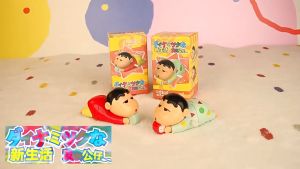 Đồ chơi Shin cậu bé bút chì đồ chơi vặn cót Shin vô tri đồ chơi đồng hồ Shin bò siêu đáng yêu - Life Style 4U