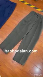 Quần bảo vệ kaki thành công màu xanh đen (tím than)