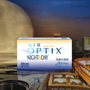 Alcon | Monthly Disposable Silicon Hydrogel Contact Lenses Day & Night Use