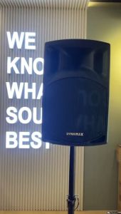 DYNAMAX PRO112 12" PORTABLE SPEAKER-400W