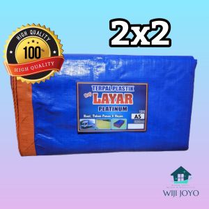 TERPAL PLASTIK A5 KOREA UKURAN 2X3 2X4 2X5