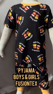 BAJU TIDUR BUDAK LELAKI BRAND FUSIONTEX SIZE 2-12 PYJAMAS BUDAK PEREMPUAN PYJAMAS BUDAK KIDS PYJAMA SET BAJU TIDUR