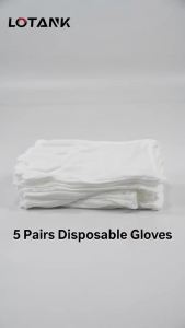 12 Pairs White Cotton Work Gloves High Stretch Soft Gloves for Dry Hands Film Handling SPA Ceremonial & Household Cleaning