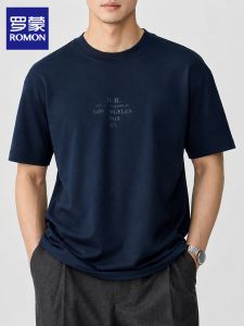 ROMON | Men Summer Breathable Loose T-shirt