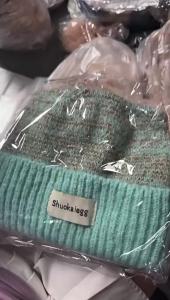 Soft Winter Knitted Cat Ear Beanie for Women with Ear Protection Flaps Plush Wool Warm Thermal Hat for Big Head Cold Weather