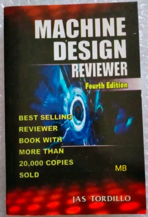 MACHINE DESIGN REVIEWER Fourth ed.by tordillo | Lazada PH